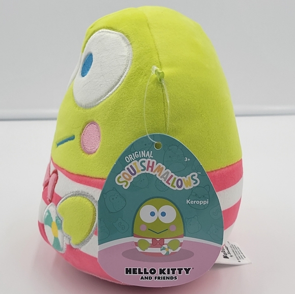 keroppi Sanrio Hello Kitty 6.5in Squishmallows NWT - Picture 2 of 4